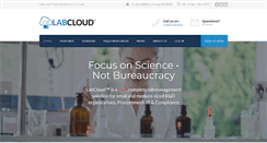 Desktop Screenshot of labcloudinc.com
